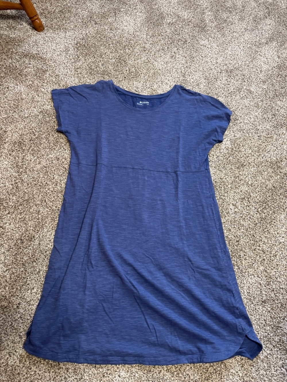 Columbia Blue Knit Dress size Large